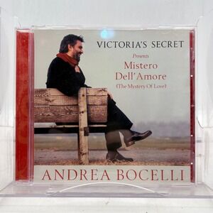 Victoria Secret Presents Andrea Bocelli Mistero Dell Amore CD 3145894402 2001